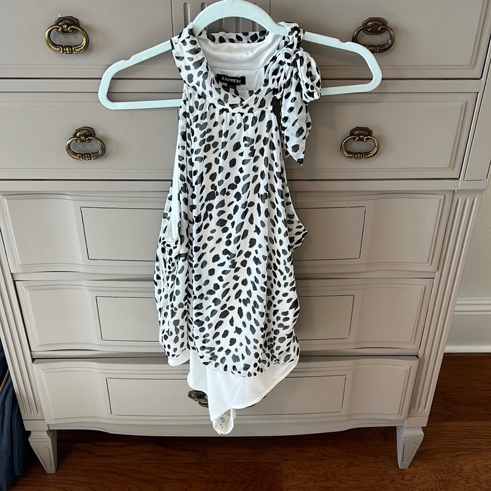High neck body suit